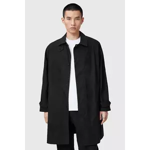 AllSaints palton TILLMAN barbati, culoarea negru, de tranzitie, M011OC imagine