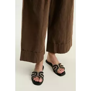 Answear Lab papuci femei, culoarea negru imagine