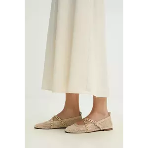 Answear Lab balerini culoarea bej imagine