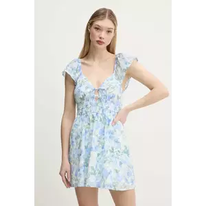 Hollister Co. rochie din bumbac mini, evazată, KI359-5032 imagine