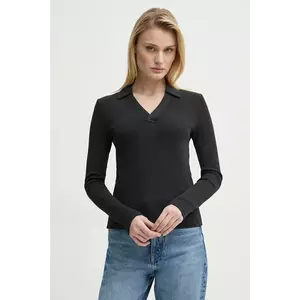 G-Star longsleeve din bumbac culoarea negru, D26074-D958 imagine