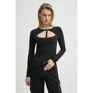 G-Star longsleeve culoarea negru, D26355-3310 imagine