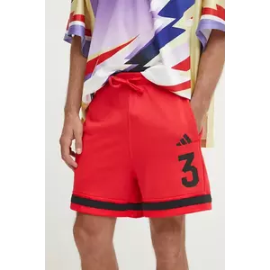 adidas pantaloni scurti US Sports barbati, culoarea rosu, JD8089 imagine