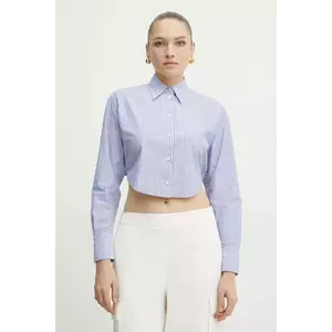 BOSS Orange camasa femei, cu guler clasic, regular, 50531064 imagine