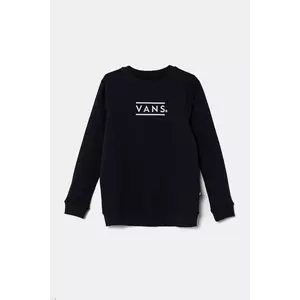 Vans hanorac de bumbac pentru copii Half Box Crew culoarea albastru marin, cu imprimeu, VN000NVAJDU1 imagine