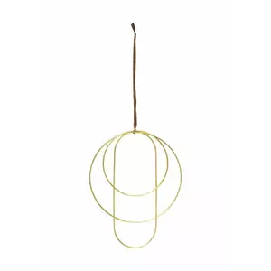 ferm LIVING decoratiune de perete Deco Frames culoarea galben imagine