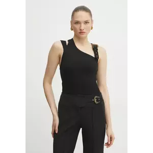 Versace Jeans Couture top femei, culoarea negru, 78HAM603 J0004 imagine