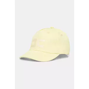 Elisabetta Franchi șapcă de baseball din bumbac culoarea galben, cu imprimeu, EFCP025.C.CA010 imagine
