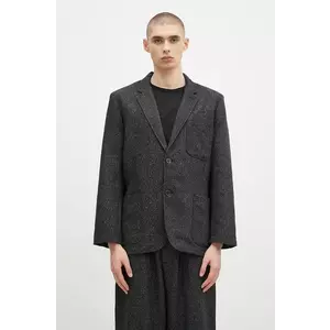 Universal Works sacou din lână culoarea negru, 31136 imagine