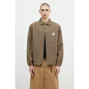 DARKPARK geacă de lână Joe culoarea bej, de tranzitie, MJA04.FAW07.8586 imagine