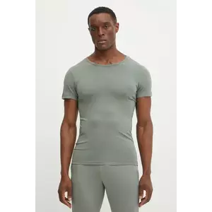 United Colors of Benetton tricou barbati, culoarea verde, neted, 3OP82M111 imagine