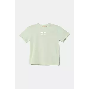 Elisabetta Franchi tricou copii culoarea verde, EFTS237.0.JE006 imagine