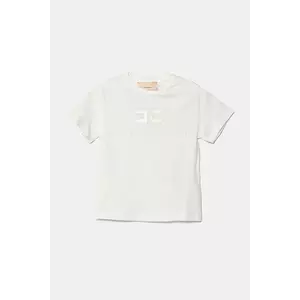 Elisabetta Franchi tricou copii culoarea alb, EFTS231.0.JE006 imagine