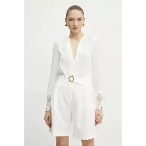 Morgan camasa CSPELL femei, culoarea alb, regular, CSPELL imagine