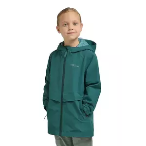 Jack Wolfskin geaca de ploaie copii MALIMA culoarea verde imagine