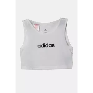 adidas top din bumbac culoarea alb, JC9734 imagine