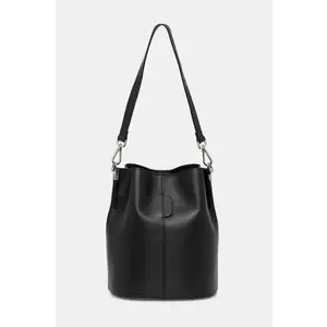 Answear Lab poseta de piele culoarea negru imagine