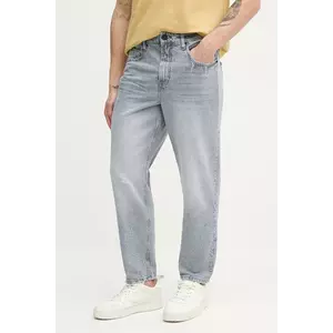 Medicine blugi din bumbac culoarea gri imagine