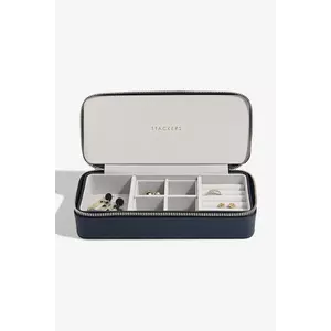 Stackers cutie de voiaj pentru bijuterii 0 culoarea albastru marin, 0 imagine