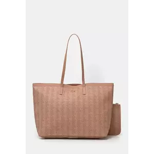 Lacoste poseta culoarea portocaliu, NF5001ZE imagine