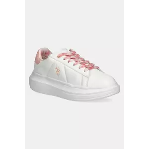 U.S. Polo Assn. sneakers pentru copii HELIS013 culoarea portocaliu, HELIS013K/5Y3 imagine