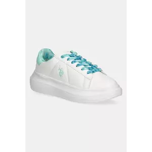 U.S. Polo Assn. sneakers pentru copii HELIS013 culoarea turcoaz, HELIS013K/5Y3 imagine