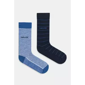 Levi's sosete 2-pack culoarea violet, 37157-1204 imagine