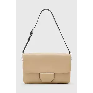 AllSaints poseta de piele ONDINE culoarea bej, W094XC imagine