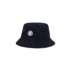 BOSS pălărie din bumbac pentru copii culoarea albastru marin, bumbac, J51699 imagine