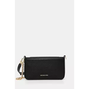MICHAEL Michael Kors poseta de piele culoarea negru, 32S5GYTU1L imagine
