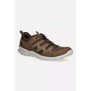Ecco sneakers Terracruise Lt Low Vent barbati, culoarea maro, 825774-55778 imagine