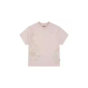 Levi's tricou copii OVERSIZE EMBROIDERY FLORAL culoarea roz, 3EM398 imagine