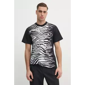 Versace Jeans Couture tricou din bumbac barbati, culoarea negru, modelator, 78GAH6RZ JS463 imagine