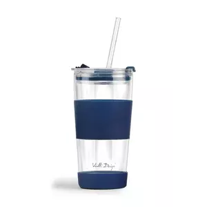 Vialli Design cană termică cu pai Fuori 600 ml imagine