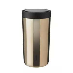 Stelton cana termica To Go Click 200 ml culoarea maro imagine