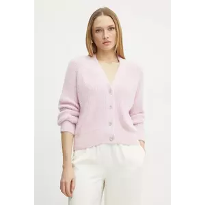 Morgan cardigan MAX femei, culoarea roz, MAX imagine
