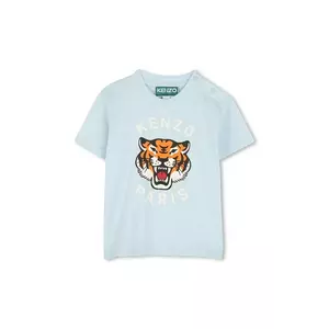 Kenzo Kids tricou din bumbac pentru bebeluși cu imprimeu, K60977 imagine