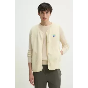 American Vintage vesta barbati, culoarea bej, de tranzitie, MHOK16AE25 imagine