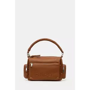 Desigual poseta HALF HABANA CAMEL culoarea maro, 25SAXPAJ imagine
