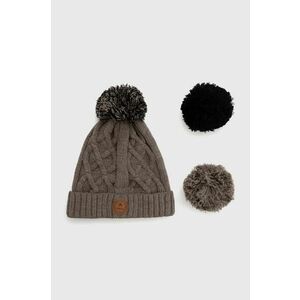 Cabaia caciula culoarea gri imagine