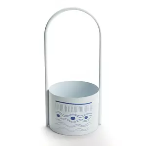 home & lifestyle suport de ghiveci culoarea alb imagine