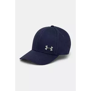 Under Armour sapca Sportstyle Metal culoarea albastru marin, neted, 1389695 imagine