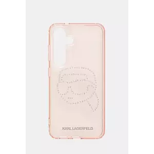 Karl Lagerfeld Husa pentru telefon Samsung Galaxy S25 culoarea roz, KLHCS25SHKHDCELP imagine