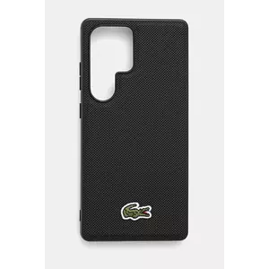 Lacoste Husa pentru telefon Samsung Galaxy S25 Ultra culoarea negru, LCHMS25LPVCK imagine