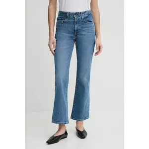 Levi's jeansi 725 AUTHENTIC KICK BOOT femei high waist, 001W1 imagine