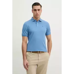 Hackett London polo de bumbac barbati, neted, HM563426 imagine