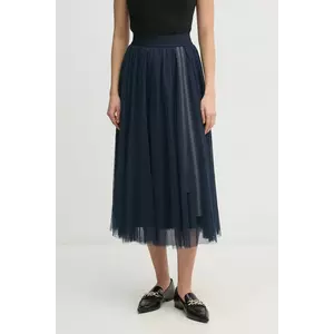 Joop! fusta culoarea albastru marin, midi, evazati, 30046657 imagine