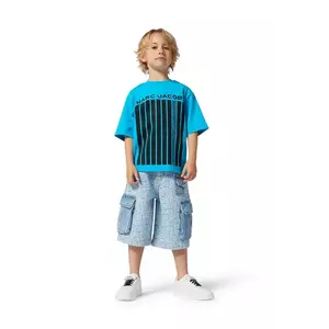 Marc Jacobs tricou de bumbac pentru copii cu imprimeu, W60451 imagine