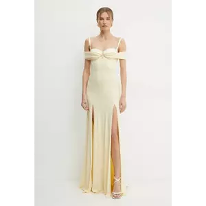 Elisabetta Franchi rochie maxi, dreaptă, ABR0851E2 imagine