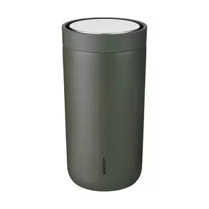 Stelton cana termica To Go Click 200 ml culoarea gri imagine